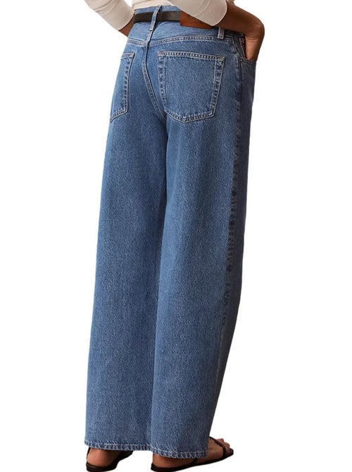 Vaqueros anchos de mujer calvin klein - Kiabi