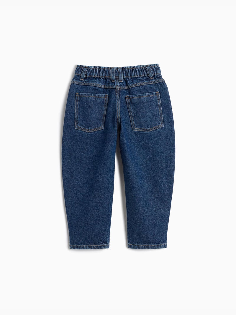 Vaqueros anchos, mo fashion Azul - Kiabi