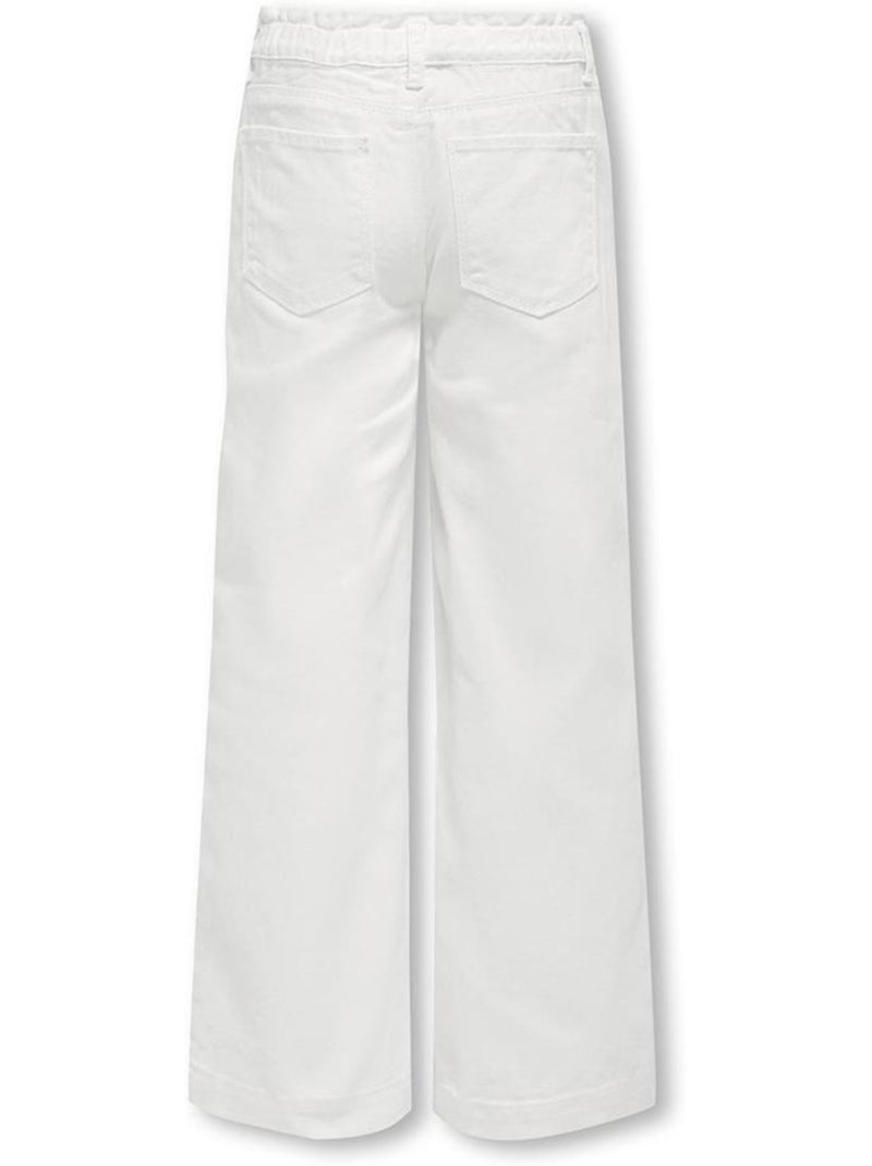 Vaqueros Anchos Niña Kids ONLY Blanco - Kiabi