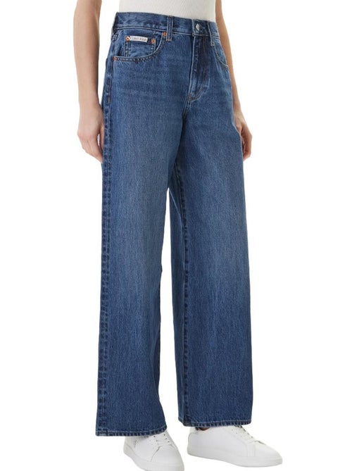 Vaqueros anchos para mujer calvin klein - Kiabi