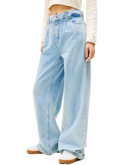Vaqueros Anchos para Mujer Tommy Hilfiger - Kiabi Vaqueros Anchos para Mujer Tommy Hilfiger - Kiabi