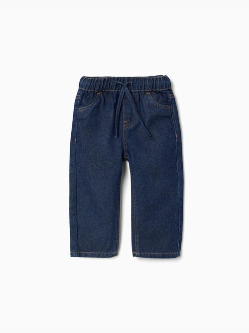 Vaqueros baggy con cordón - Kiabi