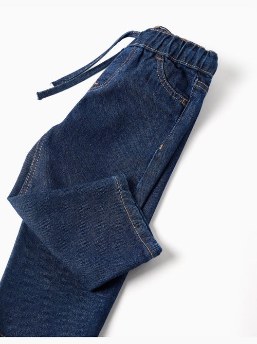 Vaqueros baggy con cordón - Kiabi