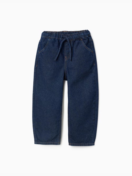 Vaqueros baggy con cordón - Kiabi