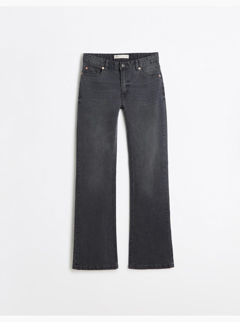Vaqueros bootcut, mo fashion Gris - Kiabi