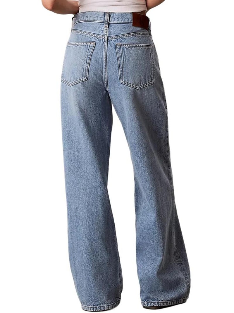 Vaqueros Calvin Klein Jeans para Mujer Azul - Kiabi