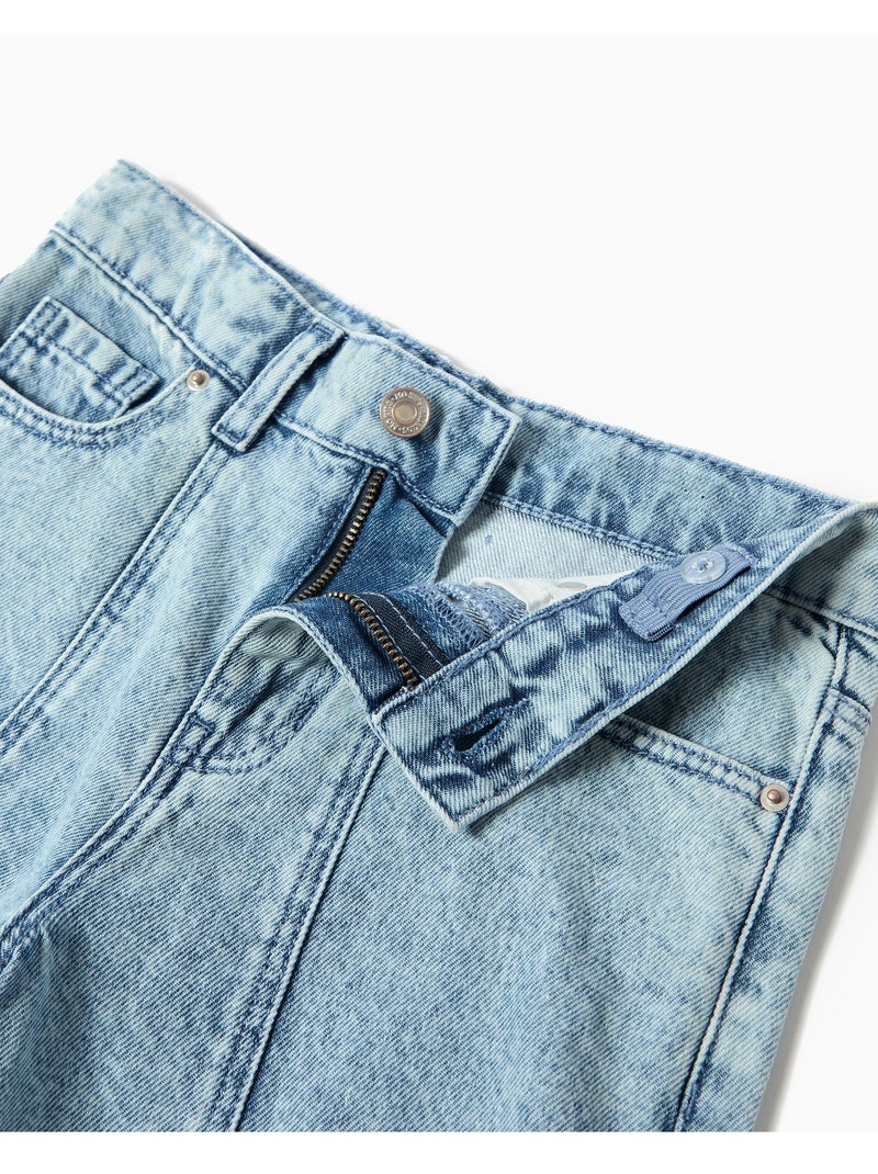 Vaqueros cargo, MO Fashion Azul - Kiabi