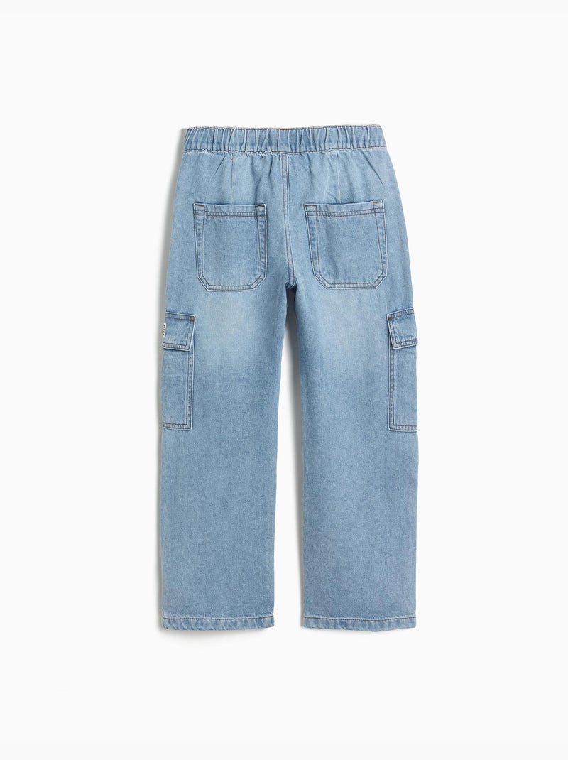 Vaqueros cargo, MO Fashion Azul - Kiabi