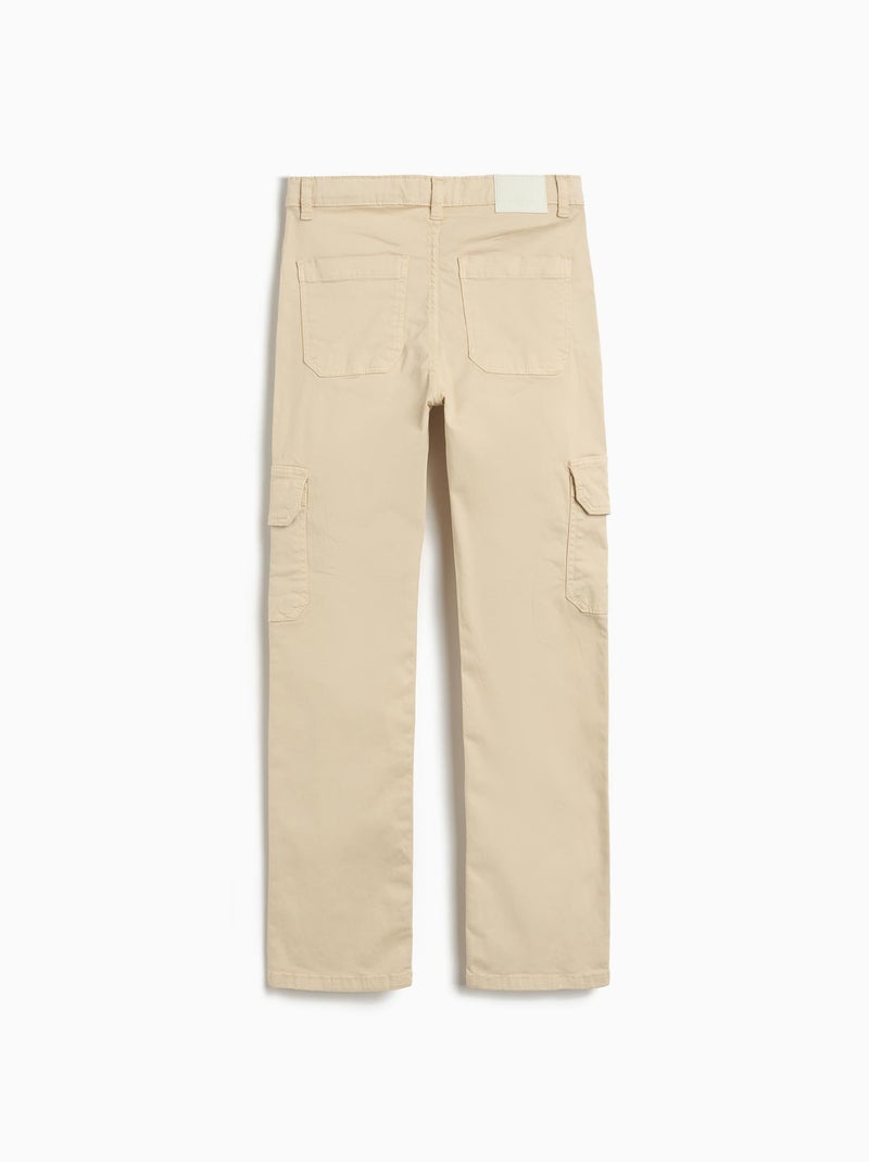 Vaqueros cargo, MO Fashion Beige - Kiabi