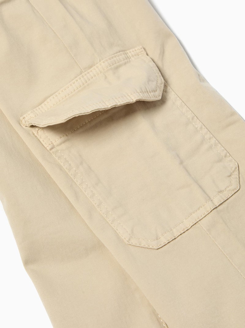 Vaqueros cargo, MO Fashion Beige - Kiabi