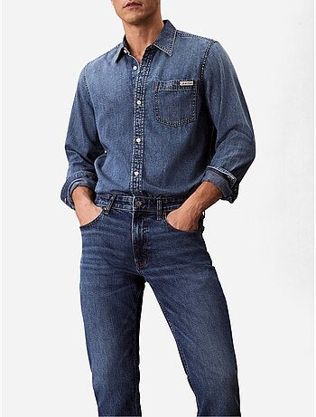 Vaqueros con botón - calvin klein