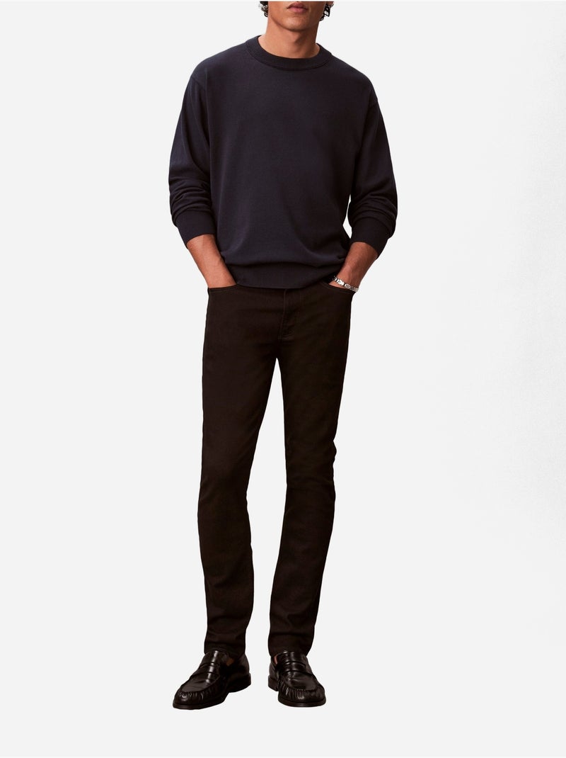Vaqueros con botón - calvin klein Negro - Kiabi