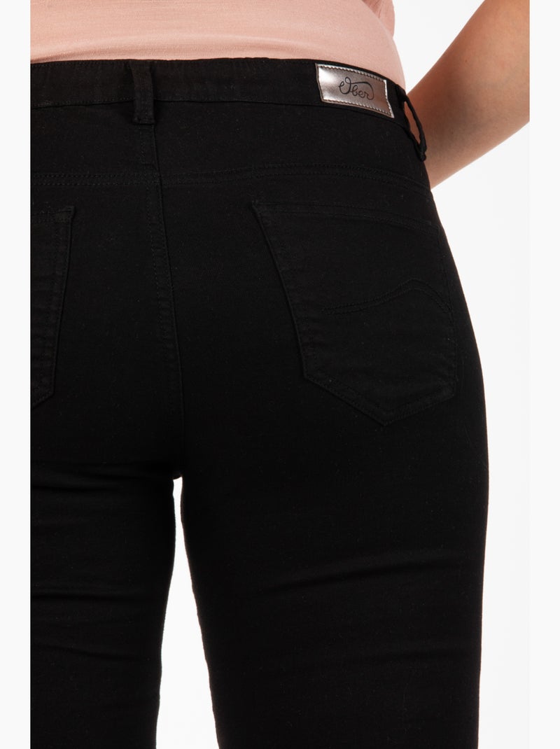Vaqueros corte de bota OBBO3 'OBER' Negro - Kiabi