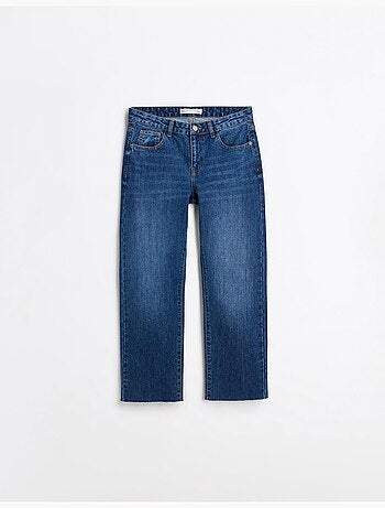 Vaqueros cortos de corte recto, MO Fashion