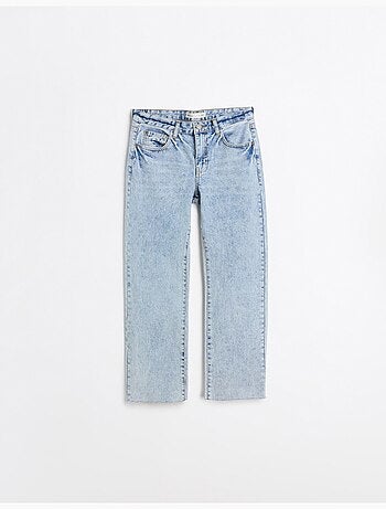 Vaqueros cortos de corte recto, MO Fashion