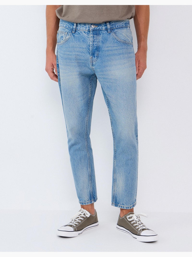 Vaqueros cortos, mo fashion Azul - Kiabi