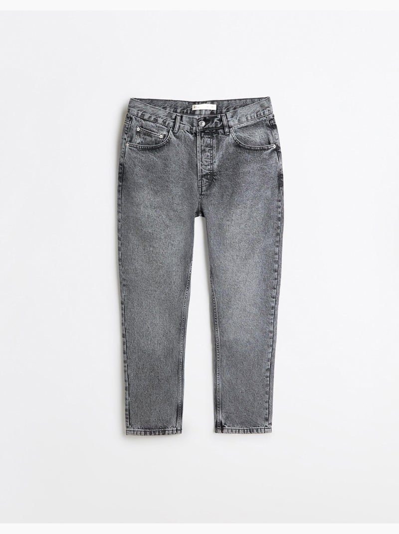 Vaqueros cortos, mo fashion Gris - Kiabi