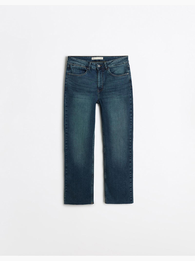 Vaqueros cortos rectos, MO Fashion Azul - Kiabi