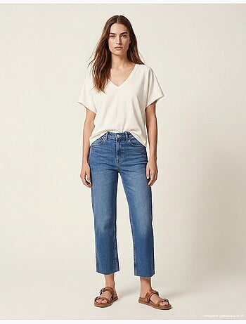 Vaqueros cortos rectos, MO Fashion