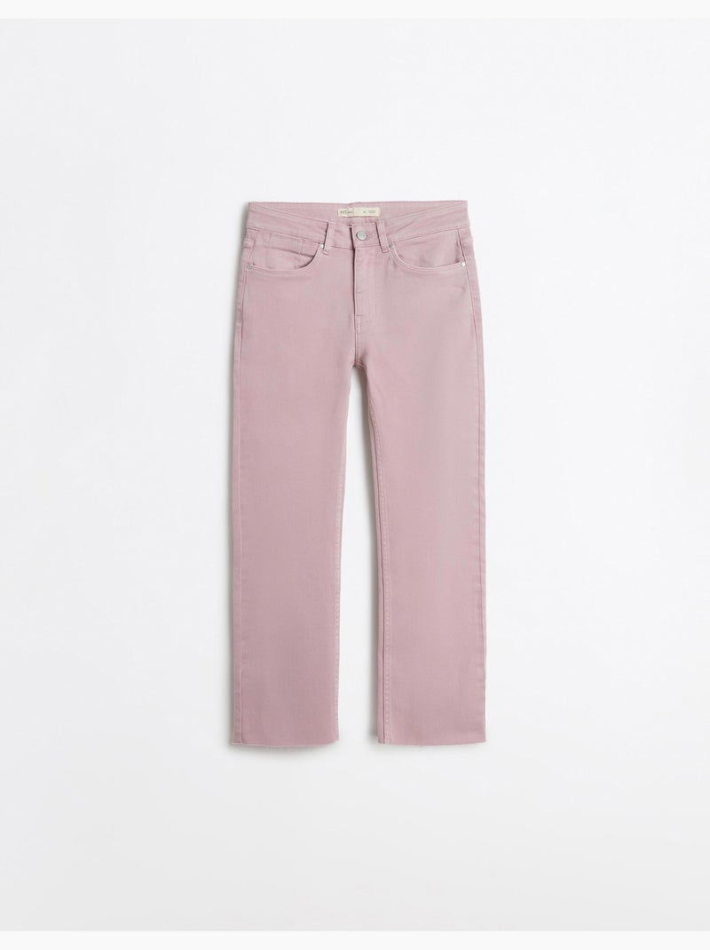Vaqueros cortos rectos, MO Fashion Rosa - Kiabi