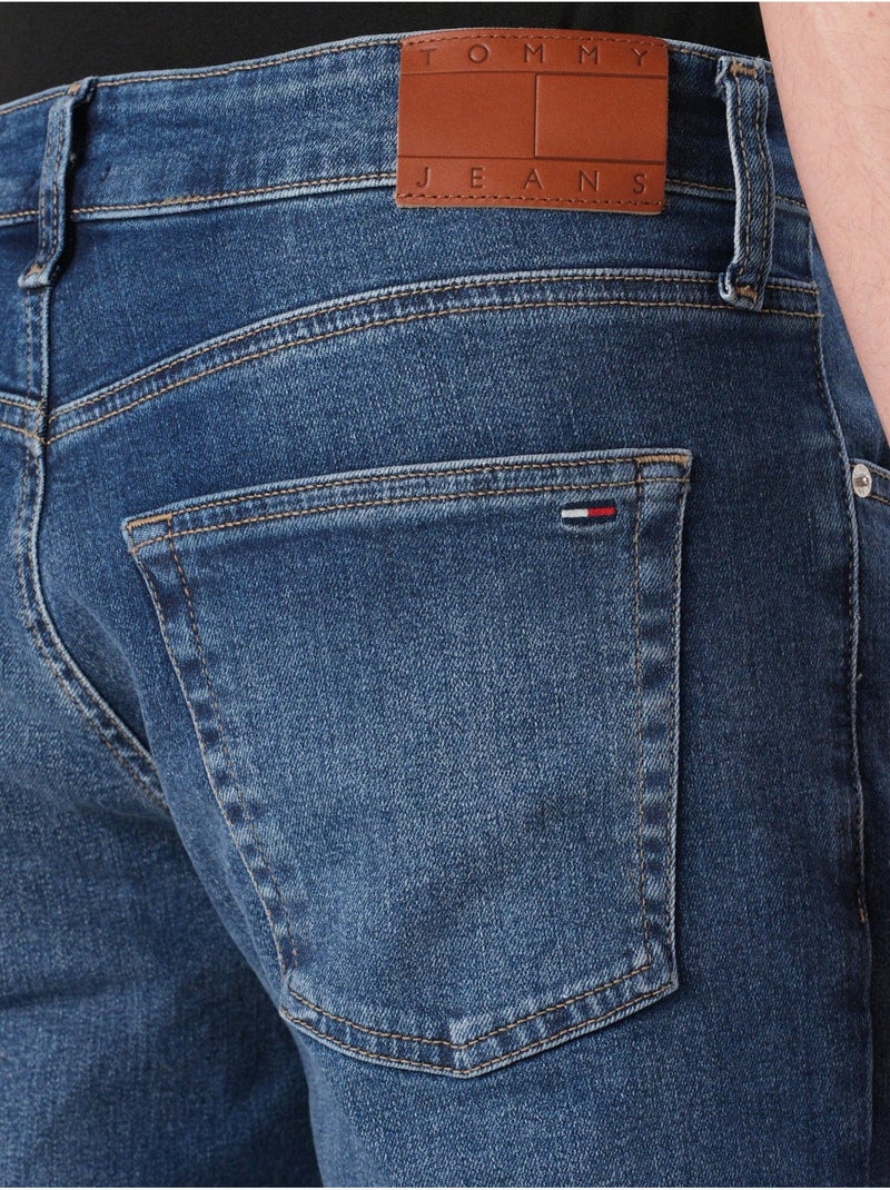 Vaqueros de corte ajustado - Tommy jeans Azul oscuro - Kiabi