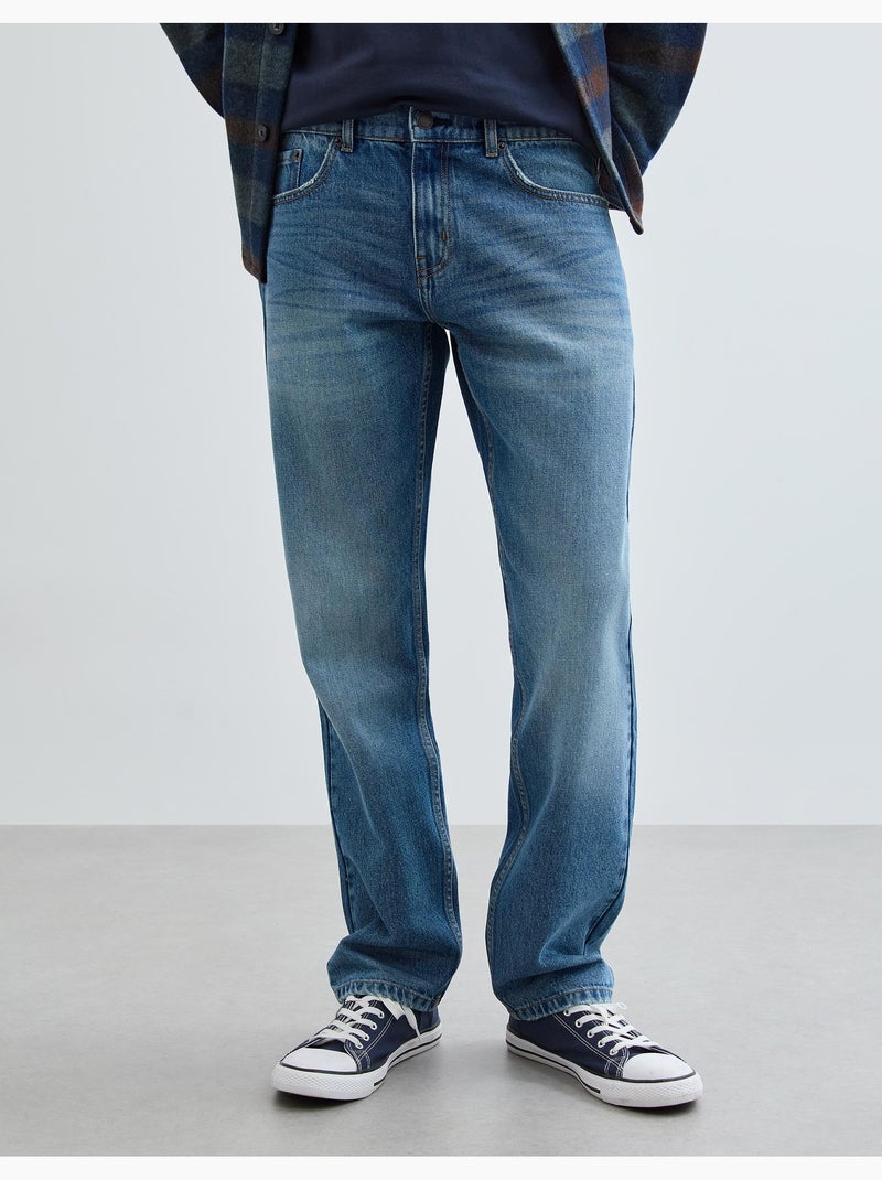 Vaqueros de corte ajustado, MO Fashion Azul - Kiabi