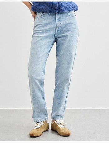 Vaqueros de corte de forma de madre cónicos, MO Fashion