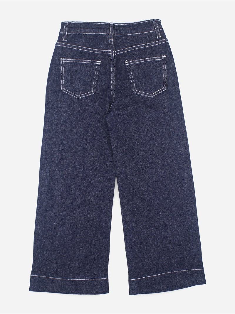 Vaqueros de corte recto - Kids Star Azul oscuro - Kiabi