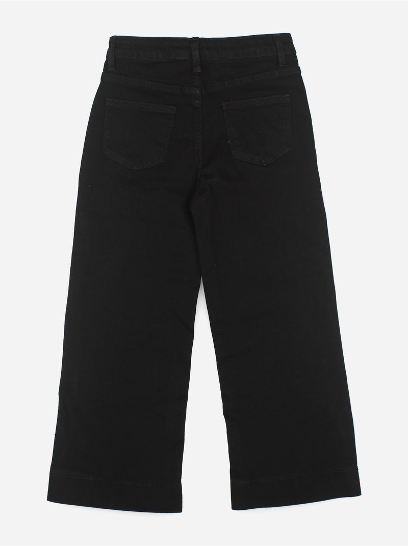 Vaqueros de corte recto - Kids Star Negro - Kiabi