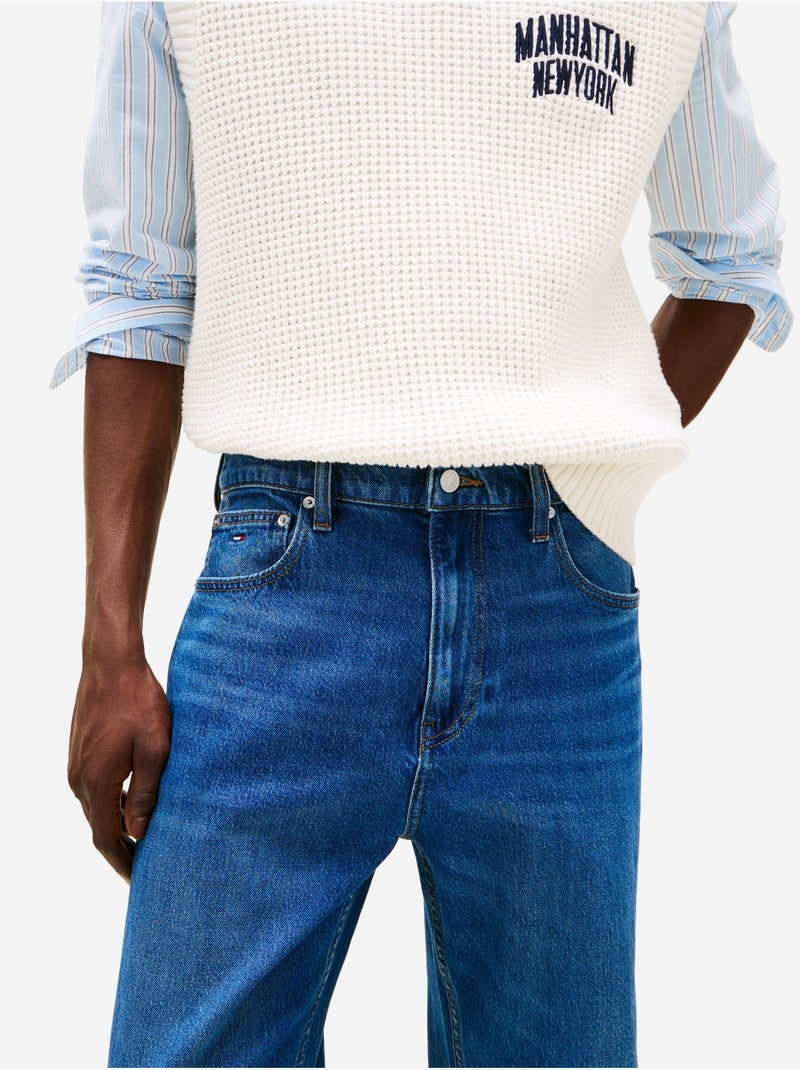 Vaqueros de corte recto - Tommy jeans Azul oscuro - Kiabi