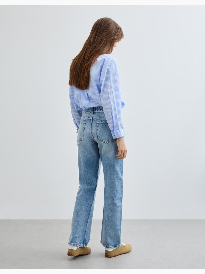 Vaqueros de corte recto, MO Fashion Azul - Kiabi