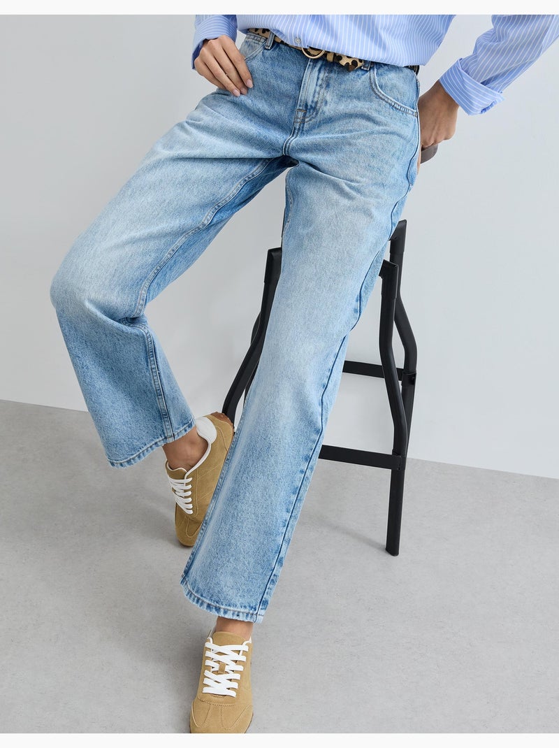 Vaqueros de corte recto, MO Fashion Azul - Kiabi