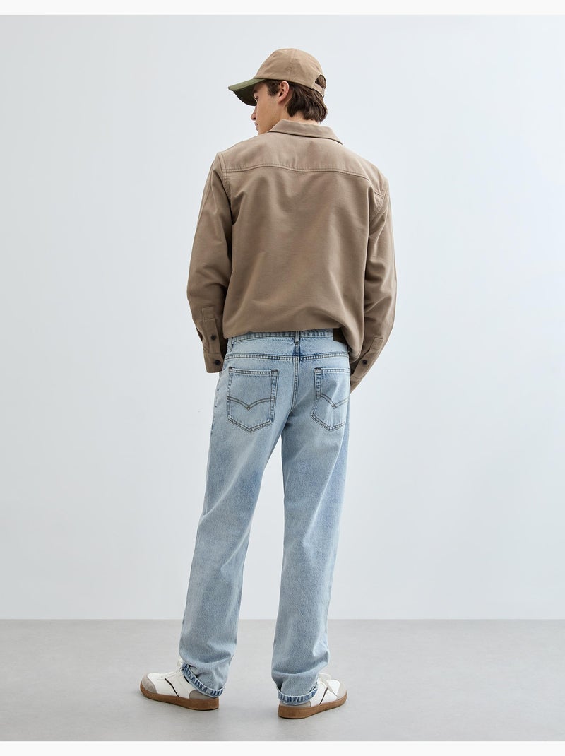 Vaqueros de corte recto, MO Fashion Azul - Kiabi