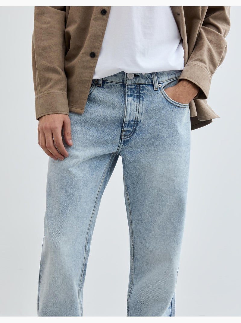 Vaqueros de corte recto, MO Fashion Azul - Kiabi