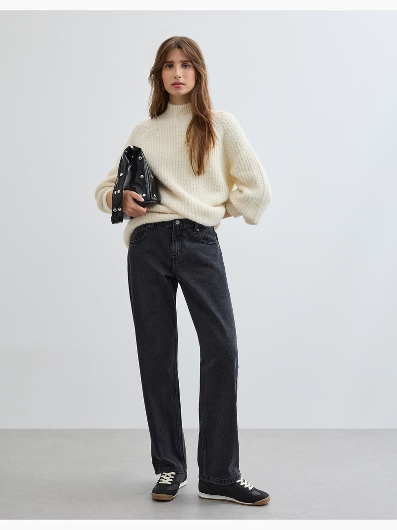 Vaqueros de corte recto, MO Fashion Negro - Kiabi