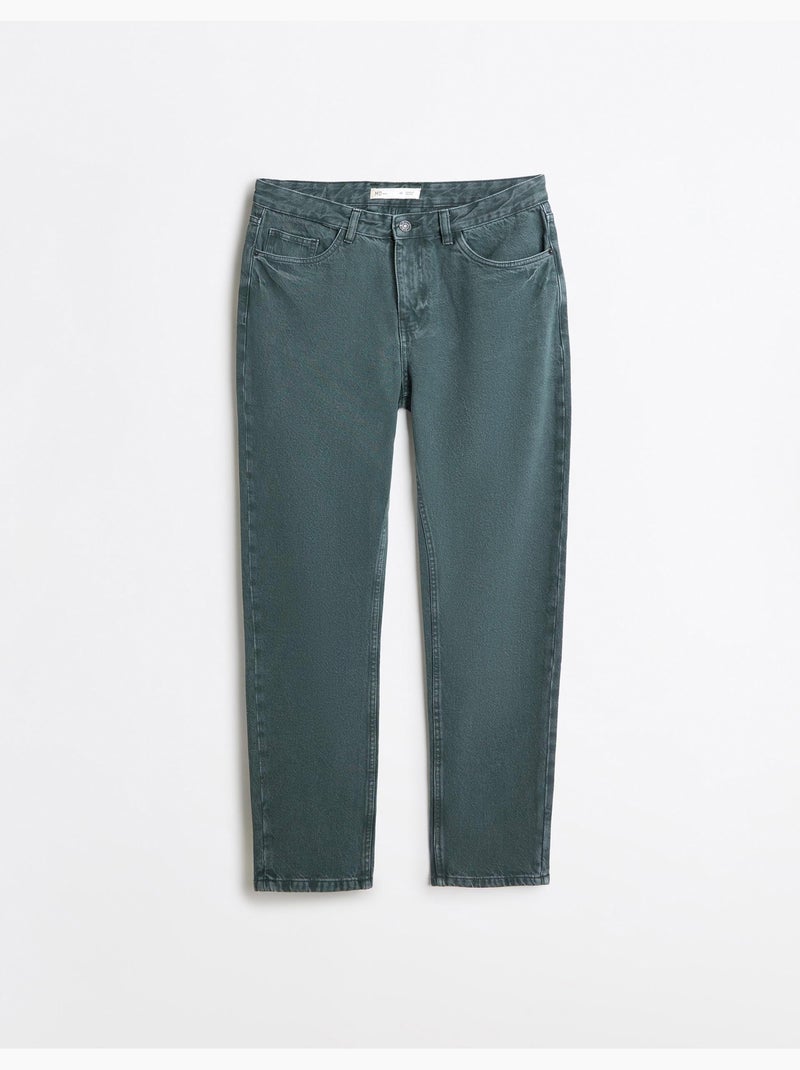 Vaqueros de corte relajado, mo fashion Verde - Kiabi