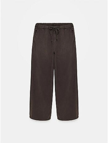 Vaqueros de denim de tiro medio y pernera ancha dilvin