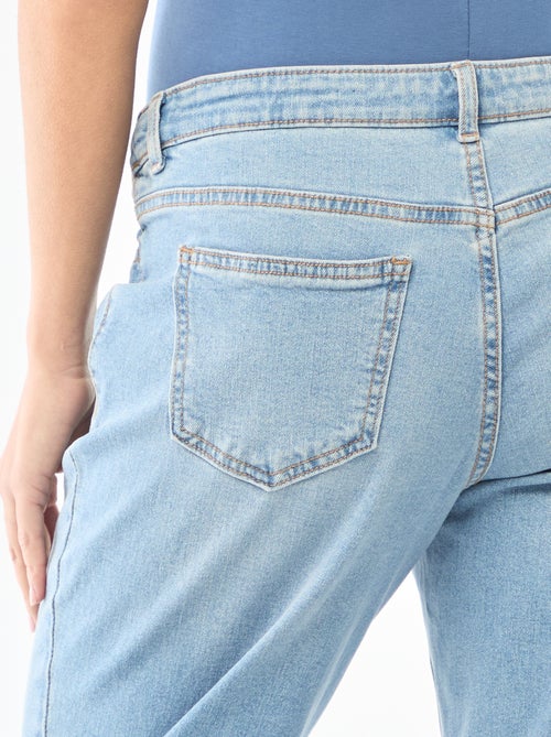 Vaqueros de maternidad corte mom - Kiabi