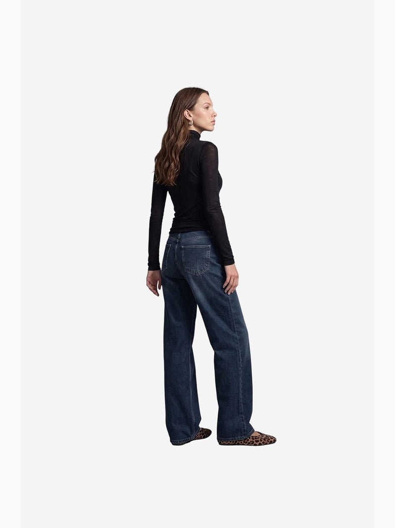 Vaqueros de mujer dilvin Azul ultramar - Kiabi
