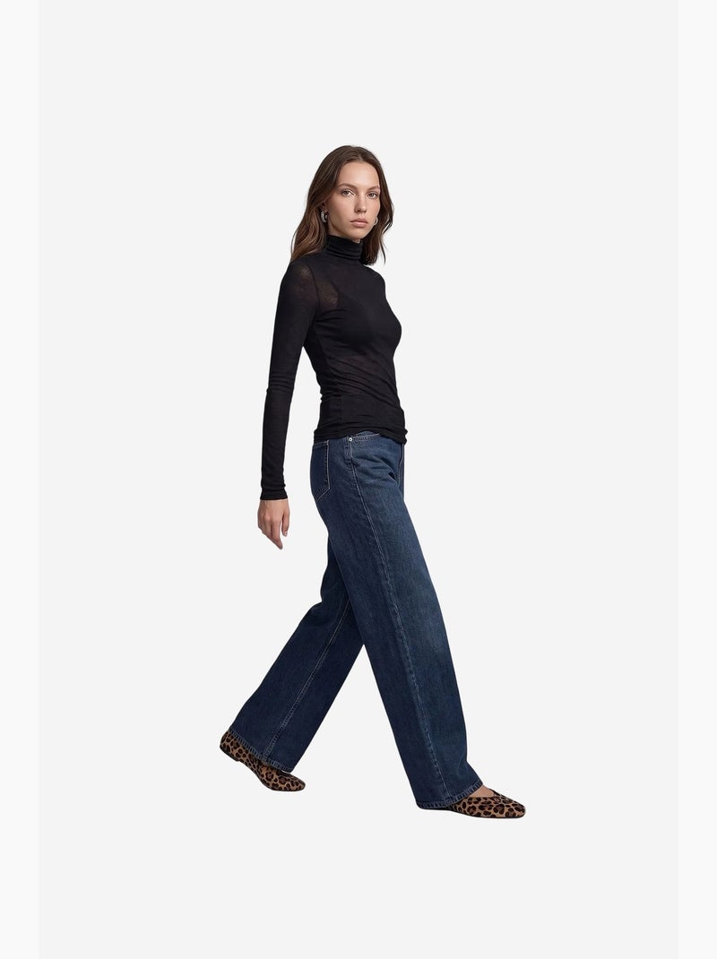 Vaqueros de mujer dilvin Azul ultramar - Kiabi