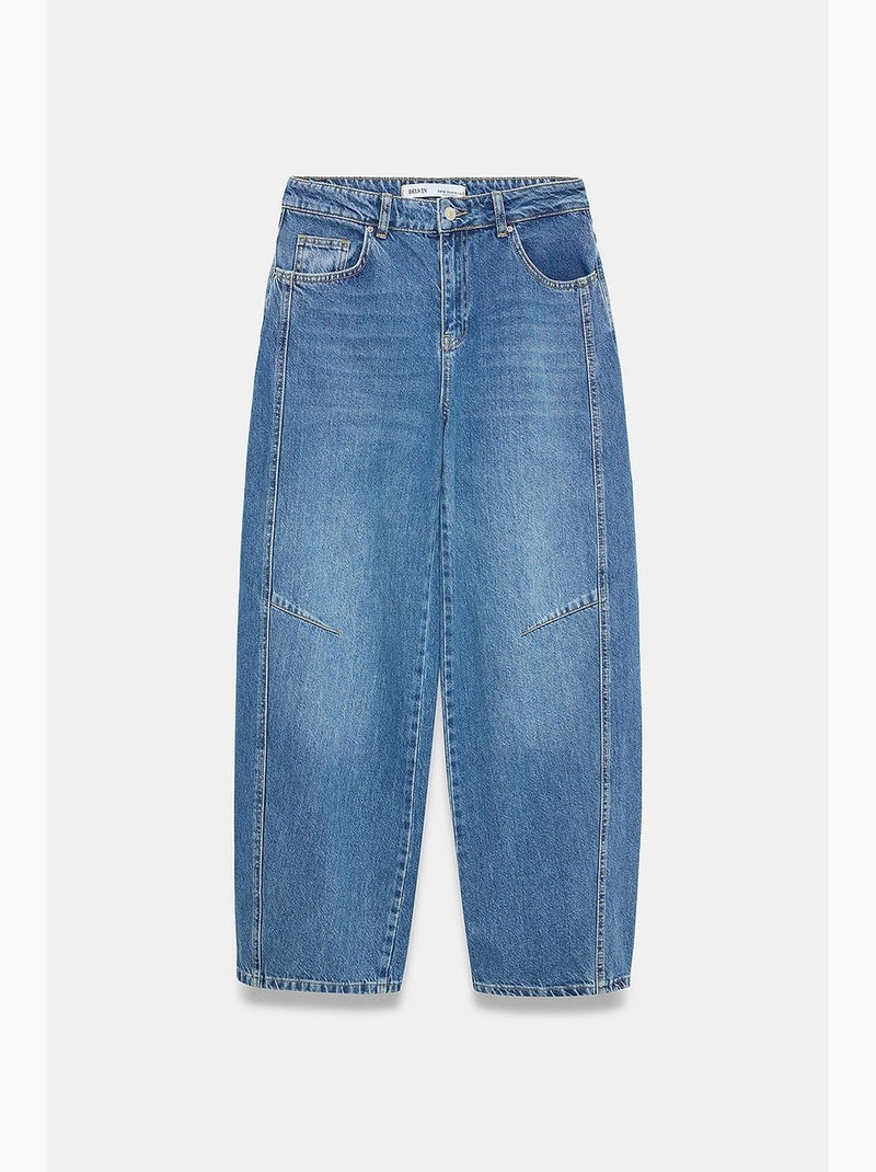 Vaqueros de mujer dilvin Azul zafiro - Kiabi