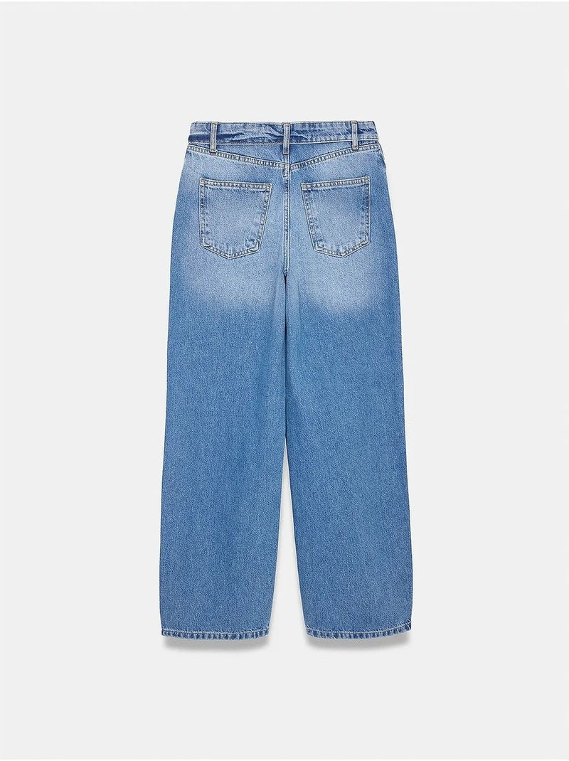 Vaqueros de mujer dilvin Azul zafiro - Kiabi