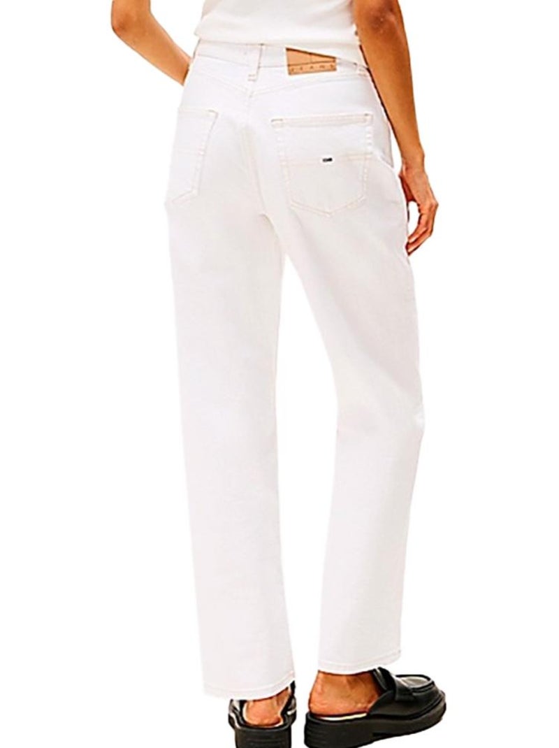 Vaqueros de Mujer Rectos Tommy Hilfiger Blanco - Kiabi