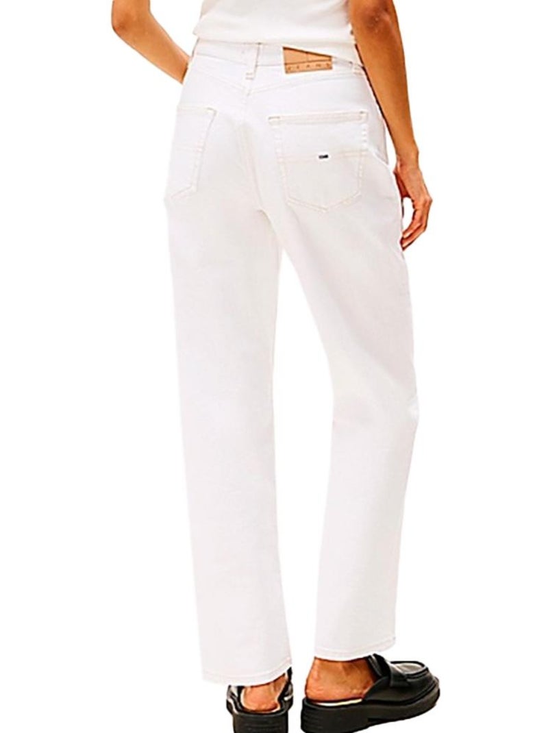 Vaqueros de Mujer Rectos Tommy Hilfiger Blanco - Kiabi