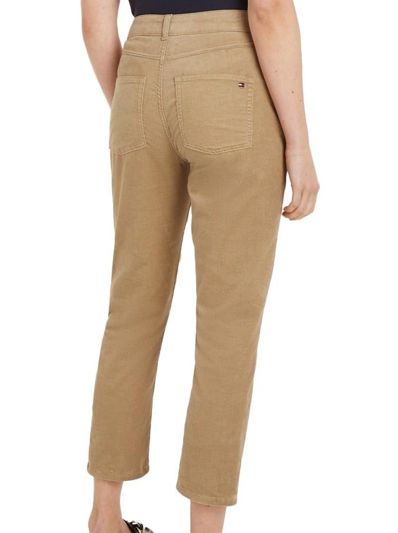 Vaqueros de Pana para Mujer Tommy Hilfiger Beige - Kiabi
