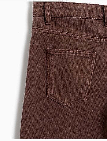 Vaqueros de pierna ancha con clavos, mo fashion