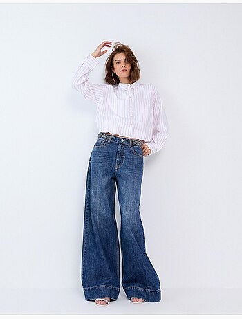 Vaqueros de pierna ancha, mo fashion