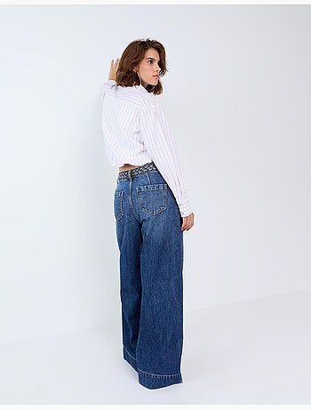 Vaqueros de pierna ancha, mo fashion