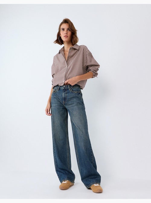 Vaqueros de pierna ancha, mo fashion - Kiabi