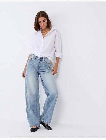 Vaqueros de pierna ancha, mo fashion